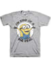 Minions T-Shirt in Grau