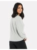 Threadbare V-Pullover THB Bloom V Neck Jumper in Grau