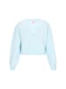 myMo Cardigan in light blue melange