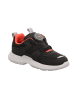 superfit Sneaker RUSH in Schwarz/Rot