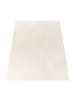 KADIMA DESIGN Teppich Kurzflor Struktur Wohnzimmer in Creme