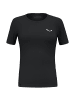 Salewa T-Shirt Puez Sporty in Schwarz
