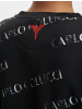 Carlo Colucci Crewneck-Sweater in black beauty