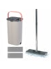 relaxdays Flachmopp-Set in Grau - 5 l