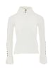 faina Women Sweater in Wollweiss