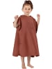 normani Kinder Mikrofaser Badeponcho Rincon in Rot