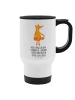 Mr. & Mrs. Panda Thermo-Kaffeebecher Fuchs Laterne mit Spruch in Weiß