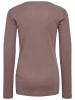 Hummel T-Shirt Hmlreve Mädchen in DEEP TAUPE