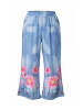 MIAMODA Culotte in blue denim
