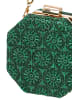 usha BLACK LABEL Women Clutch in Green