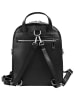 Cluty Rucksack echt Leder in schwarz