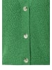 More & More kurze, shiny Struktur-Strickjacke in green