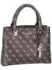 Guess Handtasche Noelle II Sml Multi Comp Stchl in Brown Logo