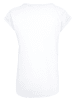 F4NT4STIC T-Shirt David Bowie Aladdin Sane Lightning Bolt in weiß