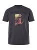 JP1880 Kurzarm T-Shirt in schwarz