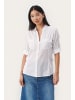 PART TWO Langarm - Hemd CortniaPW Relaxed fit in Bright White