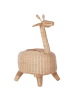Beliani Korb HAINAN in Naturfarben/Beige - (W) 33 x (H) 70 x (L) 35 cm