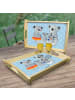 Mr. & Mrs. Panda Holz Tablett Koala Familie ohne Spruch in Blau Pastell