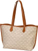 Valentino Bags Shopper Lady RE T02 in Bianco/Cuoio