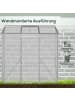 Outsunny Gewächshaus in Silber 192L x 68B x 196H cm