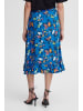 b. young BYMMJOELLA LONG FRILL SKIRT - LIGHT WOVEN Regular fit in Ibiza Blue Mix