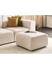 Beliani Ottomane FALSTERBO in Beige - (W) 75 x (H) 44 x (L) 74 cm