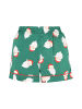 Swirly Women Sleepwear in Green