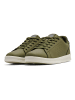 Hummel Schnürsenkel Sneaker Court Line Lebensstil Erwachsene in WINTER MOSS