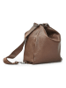Mandarina Duck Mellow Leather Schultertasche Leder 36 cm in milk chocolate