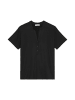 Marc O'Polo Jerseybluse relaxed in Schwarz