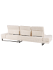 Beliani Ecksofa IKAST in Beige/Schwarz - (W) 320 x (H) 105 x (L) 214 cm