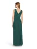 Vera Mont Abendkleid mit V-Ausschnitt in Dark Emerald
