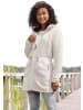 LASCANA Strickfleecejacke in beige