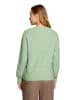CARTOON Strickpullover mit Rundhalsausschnitt in Green Melange