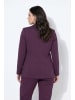 Ulla Popken Jerseyblazer in dunkle pflaume