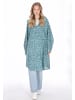 Schmuddelwedda Women Coat in aqua navy leo
