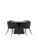 ebuy24 Essgruppe Bootcut (5-teilig) Mocca 110 x 110 cm