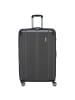 travelite City - 4-Rollen-Trolley erw. L 77 cm (anthrazit) in anthrazit