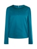 Albee Women Bluse in Blau Grün