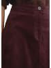 Marc O'Polo Kurzer Samtrock in Black Cherry