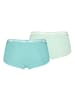 Puma 2er Pack Mini Shorts in Mint