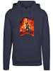 F4NT4STIC Hoodie Stranger Things Hell Guitar- DTG Netflix TV Series in marineblau