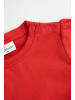 Coccodrillo Elegantes Kleid mit Body in rot
