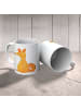 Mr. & Mrs. Panda Kindertasse Einhorn Wunsch ohne Spruch in Weiß