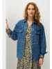 LASCANA Maxikleid in navy leo