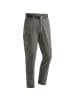 Maier Sports Zip-Hose Torid Slim in Braun