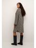 Kaffe Kleid KAamber Oversize fit in Black_White Wavy Print