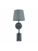 Licht-Erlebnisse Wandlampe (B)19 x (L)19 x (H)45 cm in Grau
