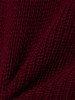 Marie Lund Strickpullover in bordeaux - 0011
