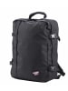 Cabinzero Tagesrucksack für Damen in schwarz